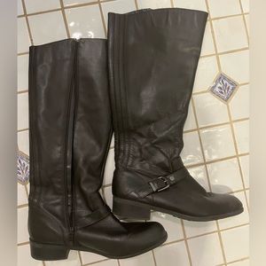 Me Too Leather Riding Boots — US 10